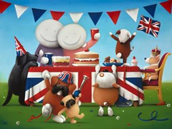 Garden Party by Doug Hyde - Paper Edition sized 26x19 inches. Available from Whitewall Galleries
