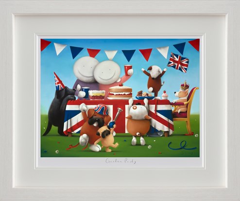 Garden Party by Doug Hyde - Framed Paper Edition